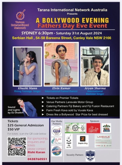 A Bollywood Evening on Father’s Day Eve 2024