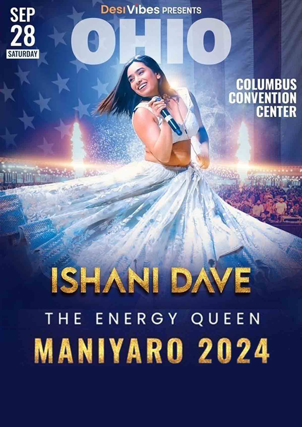 NAVRATRI GARBA 2024 - ISHANI DAVE SEPT 28 NAVRATRI GARBA 2024 - ISHANI DAVE SEPT 28