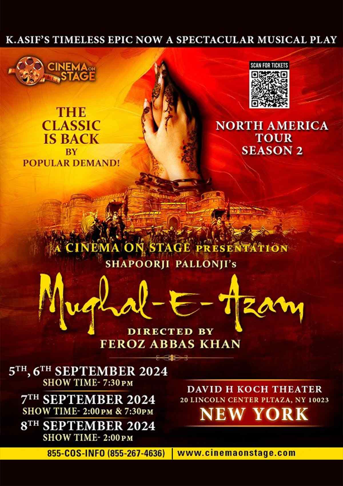 Mughal-E-Azam : The Musical ! The Most awaited show New York 2024 Mughal-E-Azam : The Musical ! The Most awaited show New York 2024