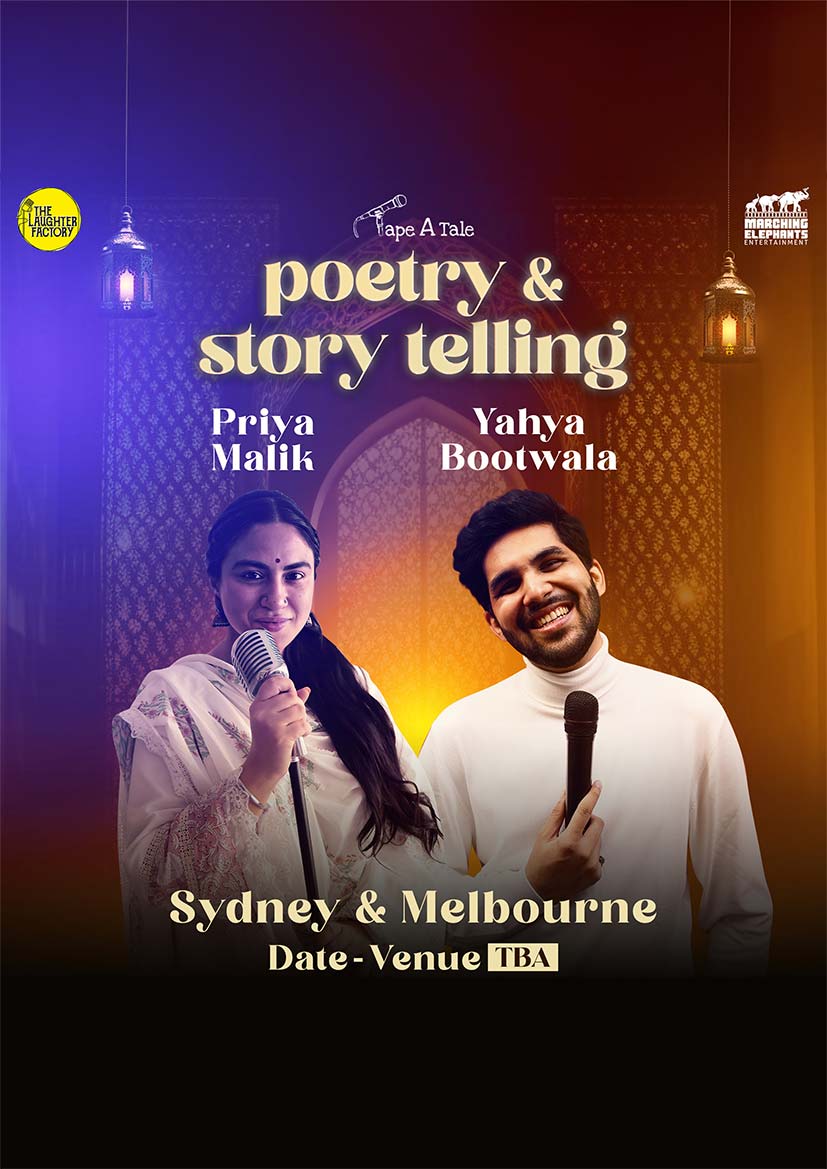 Peotry Story Telling by Priya Malik Yahya Bootwala in Sydney Premier