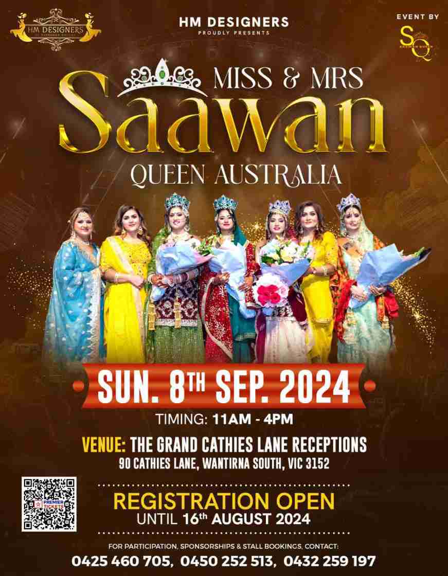 Miss & Mrs Sawan Queen 2024 Miss & Mrs Sawan Queen 2024