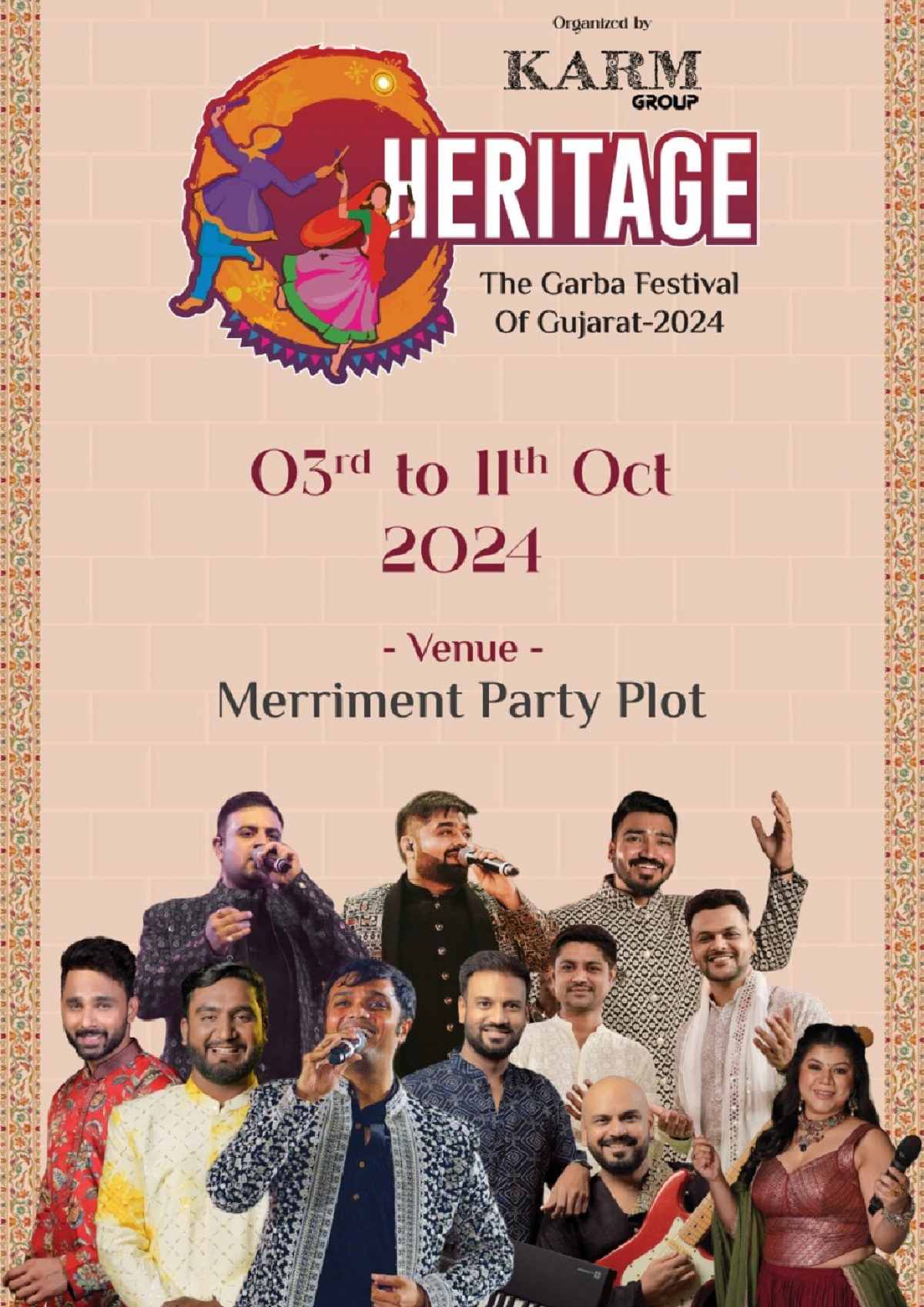 Heritage Garba - The Garba festival of 2024- Ahmedabad Heritage Garba - The Garba festival of 2024- Ahmedabad