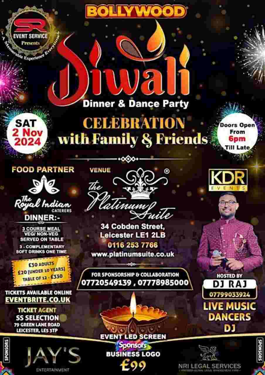 Bollywood DIWALI Dinner & Dance Party-2024 Bollywood DIWALI Dinner & Dance Party-2024