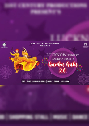 Lucknow Biggest Dandiya Nights Garba Gala 2.0 Lucknow Biggest Dandiya Nights Garba Gala 2.0