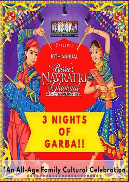 10th Annual - Barries Navratri Dhamaal