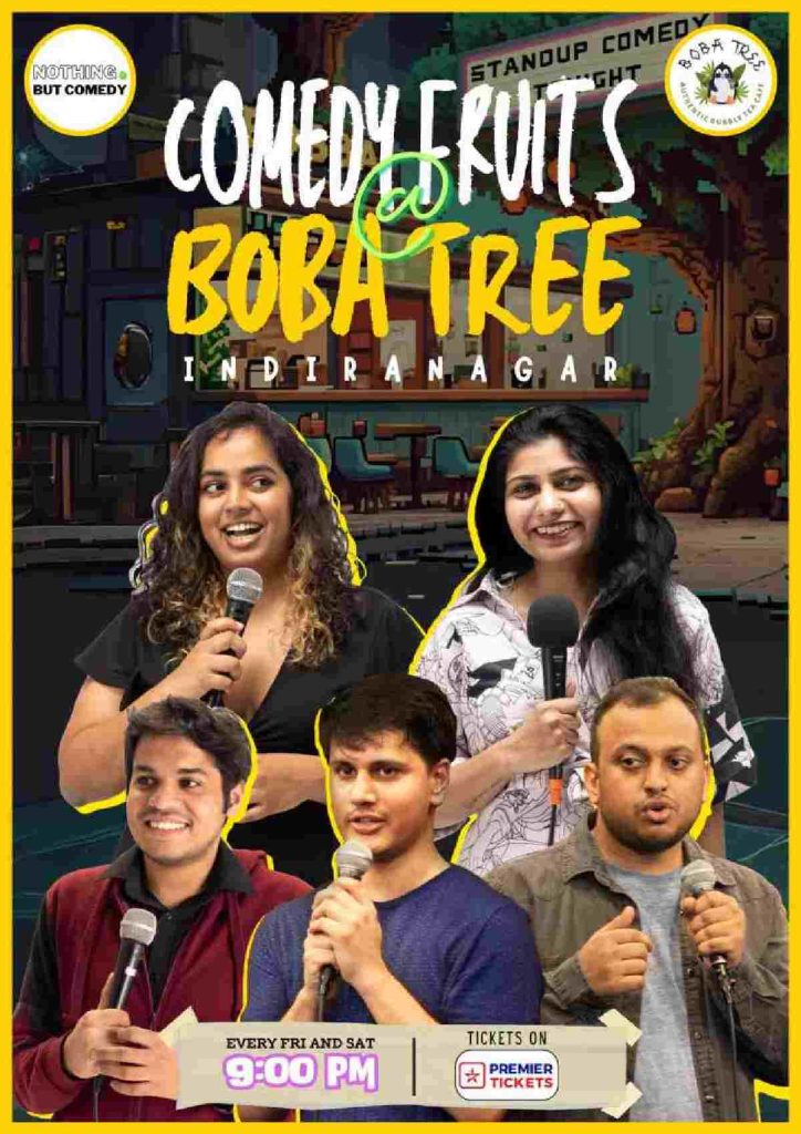 Comedy Fruits @ Boba Tree – 02 November 2024