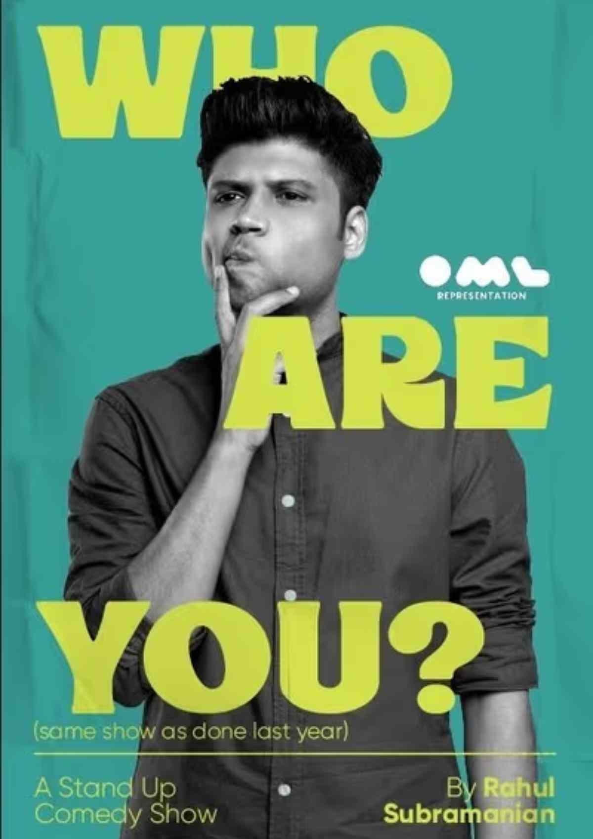 Who Are You by Rahul Subramanian - Chennai Who Are You by Rahul Subramanian - Chennai
