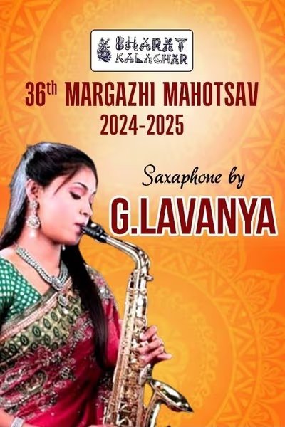 G.LAVANYA – SAXOPHONE FUSION CONCERT