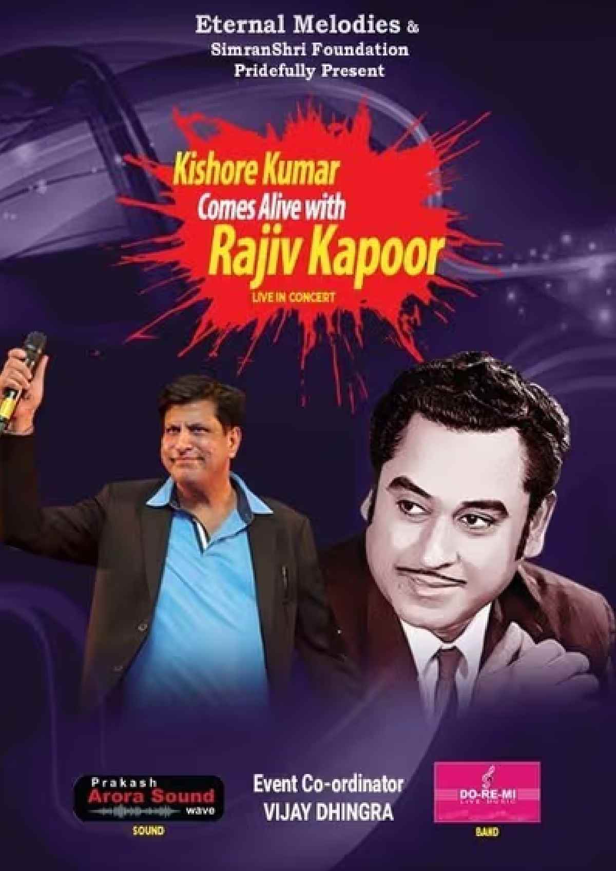 Kishore Kumar Comes Alive with Rajiv Kapoor Kishore Kumar Comes Alive with Rajiv Kapoor
