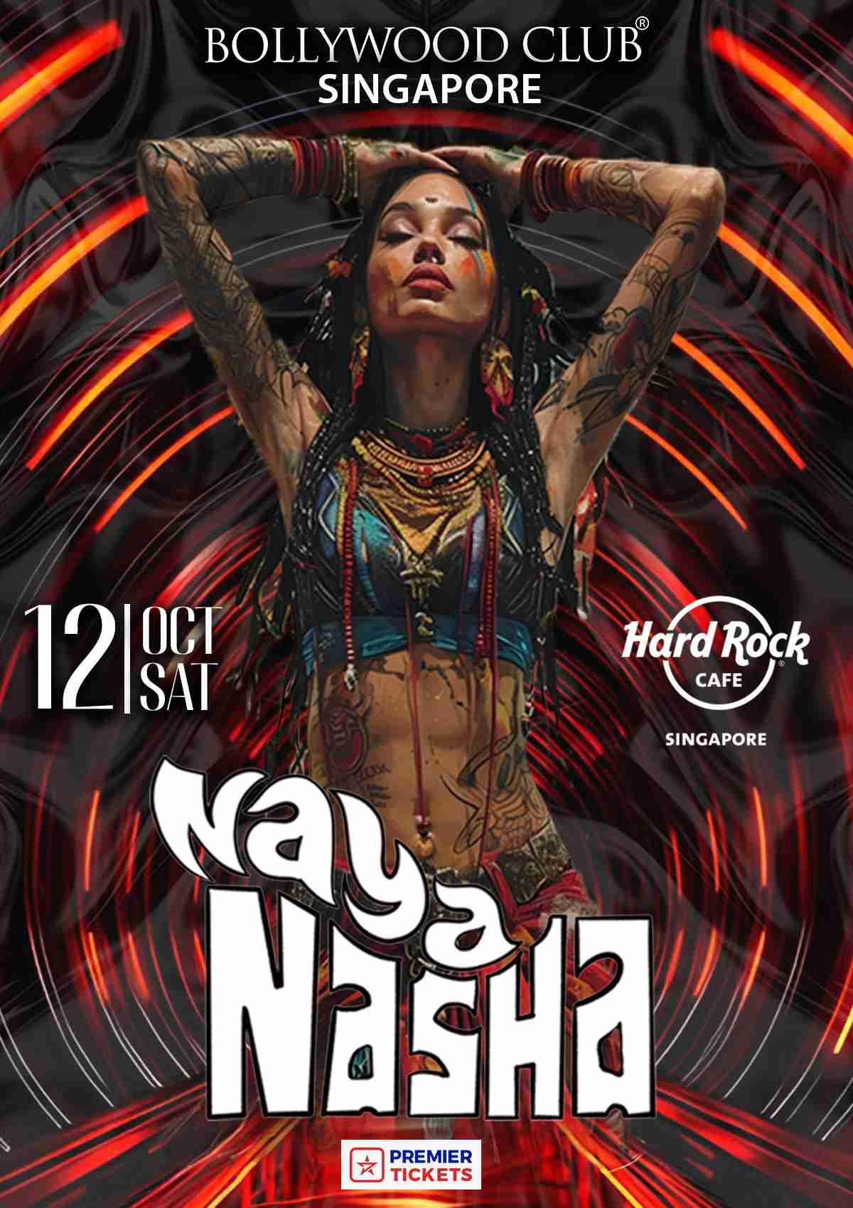 Naya Nasha at Hard Rock Cafe Singapore - 2024 Naya Nasha at Hard Rock Cafe Singapore - 2024