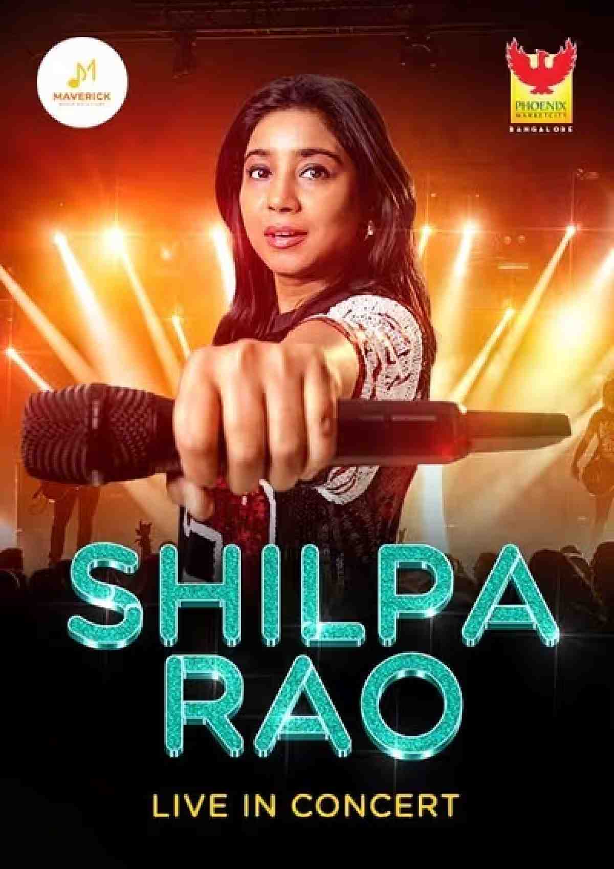 SHILPA RAO LIVE IN CONCERT SHILPA RAO LIVE IN CONCERT