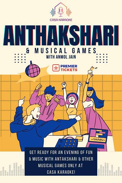 Antakshari & Musical Games with Anmol Jain - 4th February Antakshari & Musical Games with Anmol Jain - 4th February