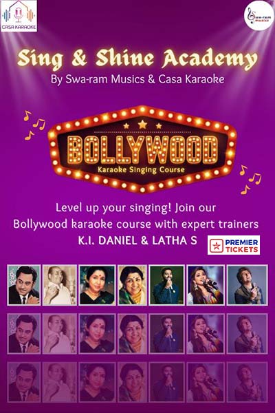 Bollywood Karaoke Singing Course – Sing & Shine Academy 27th February