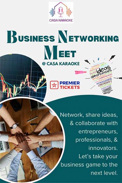 Business Networking Meet at Casa Karaoke – 12th January