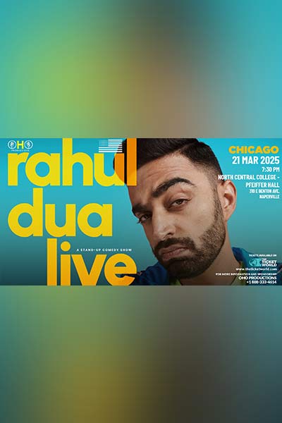 Chicago : Rahul Dua Standup Comedy Live 2025