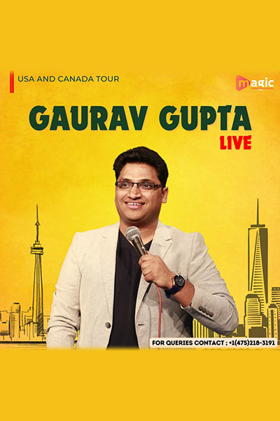 Stand-Up Comedy Show by Gaurav Gupta Live in Washington, DC 2025 Stand-Up Comedy Show by Gaurav Gupta Live in Washington, DC 2025