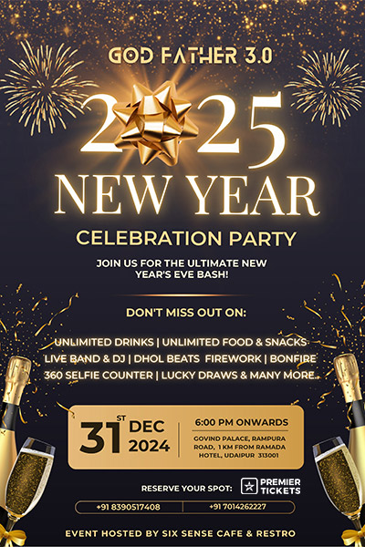 God Father 2025 New Year Celebration Party God Father 2025 New Year Celebration Party