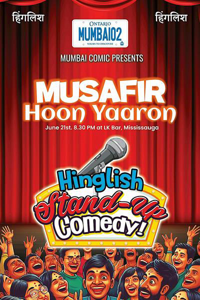 Musafir Hoon Yaroon-Hinglish Standup Comedy Show 10th January 2025