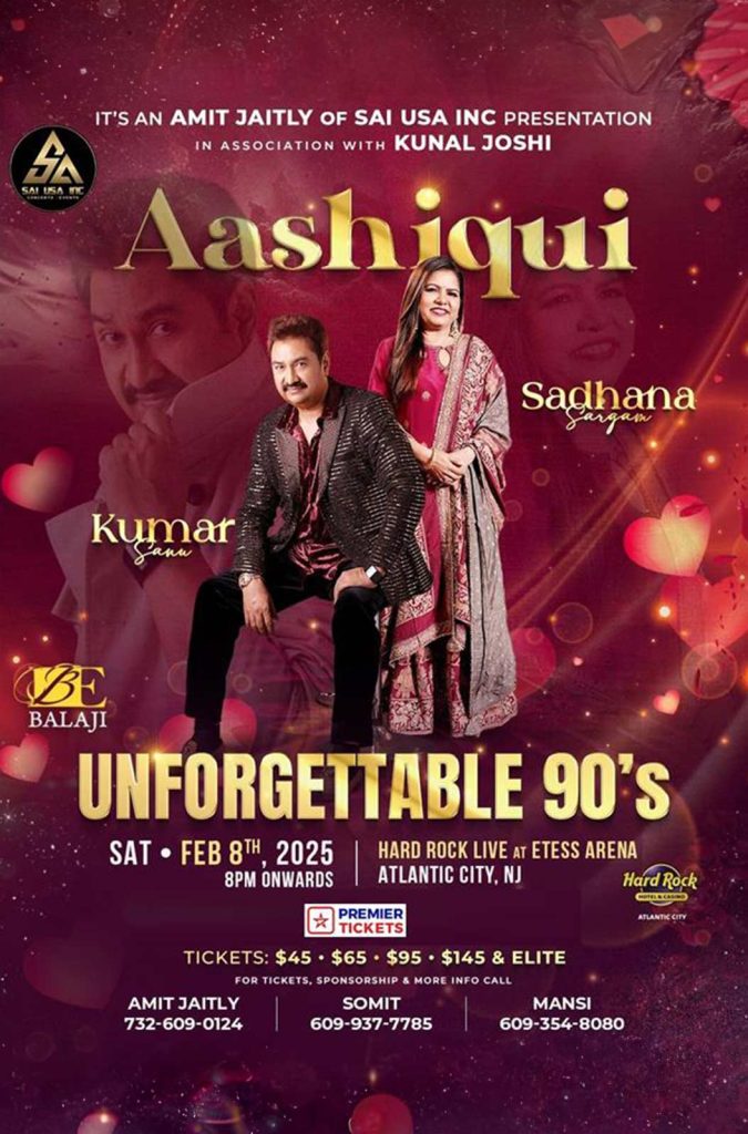 Unforgettable 90’s – KUMAR SANU & SADHANA SARGAM Live in Concert