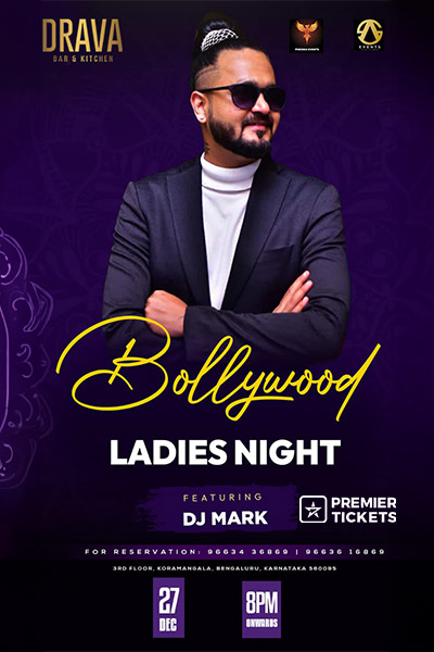 Bollywood Ladies Night – 27th Dec