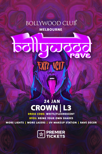 BOLLYWOOD RAVE at Crown Melbourne 2025 BOLLYWOOD RAVE at Crown Melbourne 2025