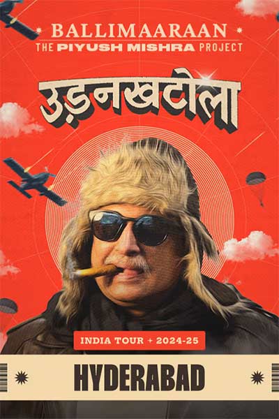 Piyush Mishra – UdanKhatola Tour – Hyderabad