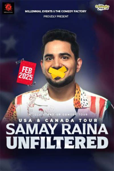Samay Raina Unfiltered - San Jose 2025