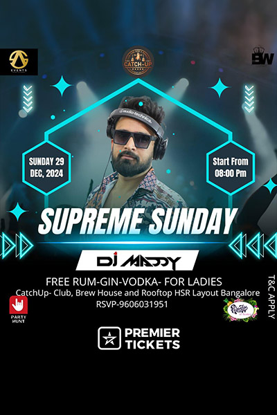 Supreme Sunday With DJ Maddy – 2024
