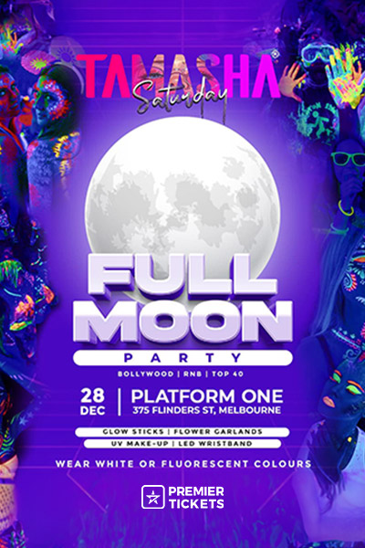 TAMASHA Saturday – Full Moon at Platform One Melbourne 2024
