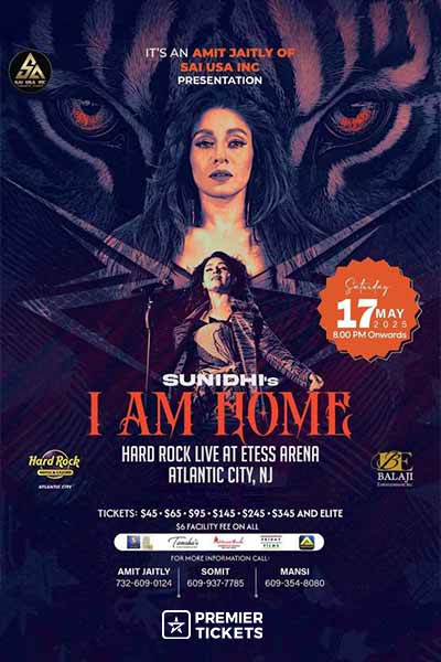 I am Home – Sunidhi Chauhan Live in Concert in New Jersey