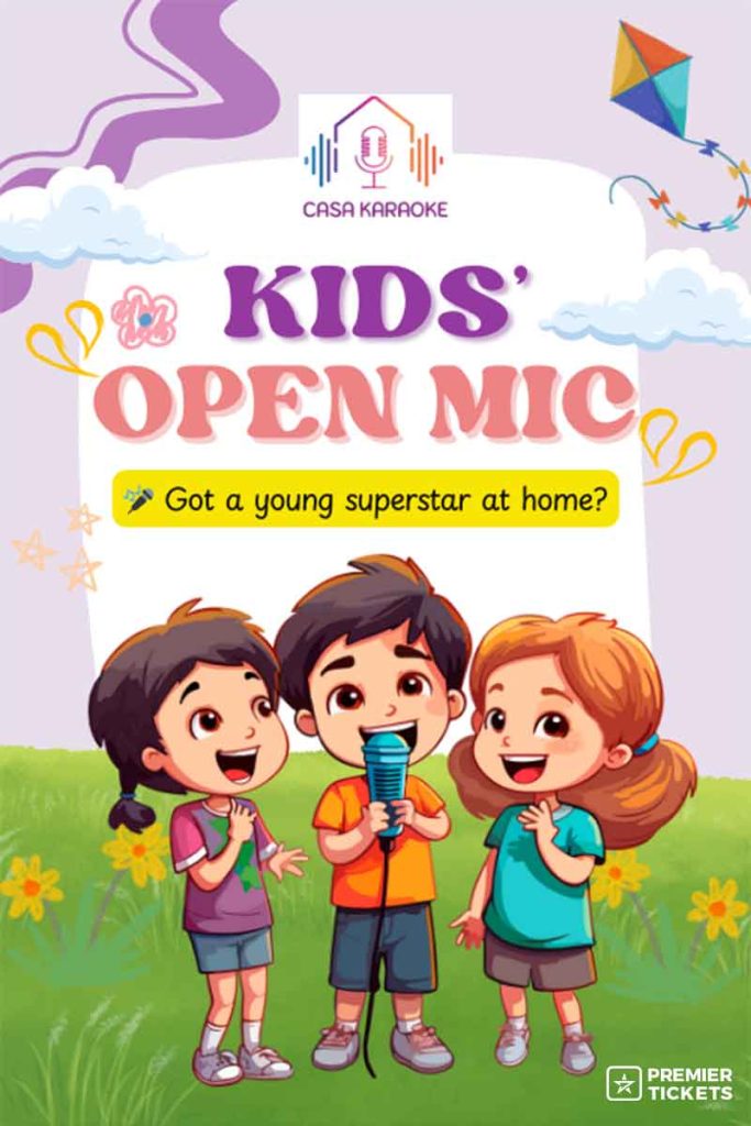 Kids Open Mic @ Casa Karaoke 20th April 2025