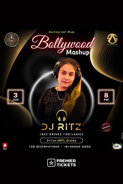 Bollywood Mashup WITH DJ Ritz  – 3rd Jan