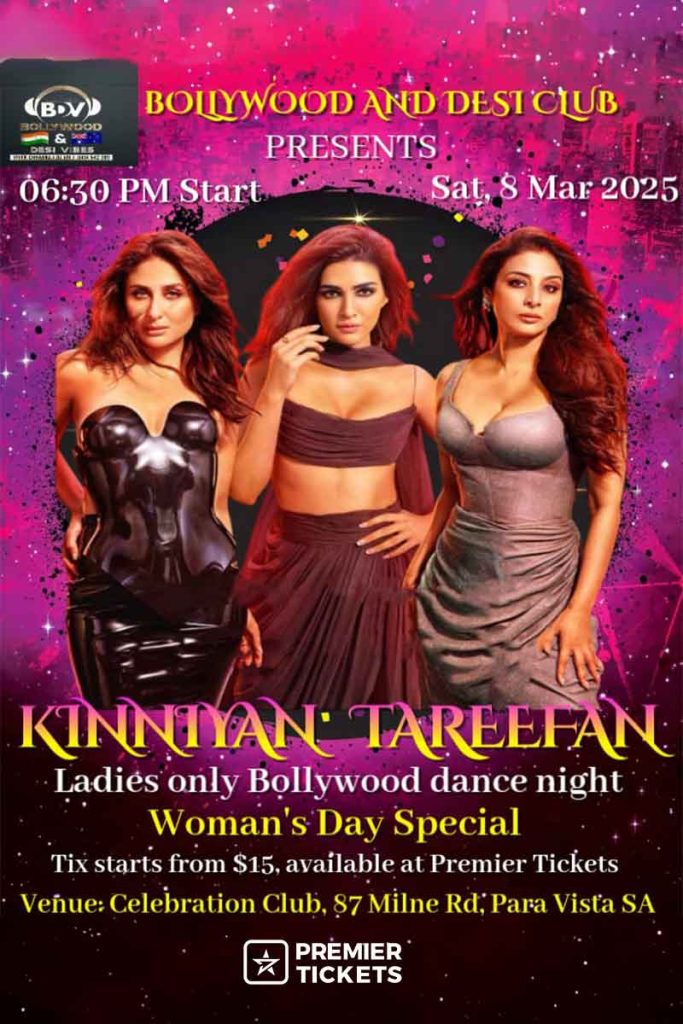 KINNIYAN TAREEFAN – Ladies Bollywood Dance Night 2025