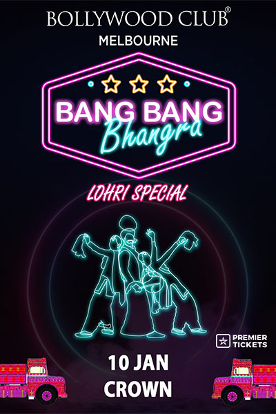BANG BANG BHANGRA at Crown, Melbourne - 10th January 2025 BANG BANG BHANGRA at Crown, Melbourne - 10th January 2025