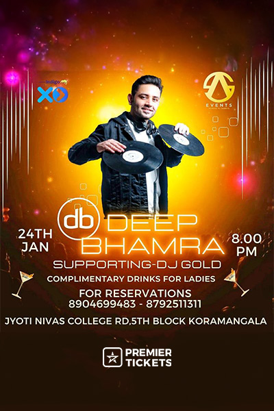 Bollywood Night 2025 with Deep Bhamra