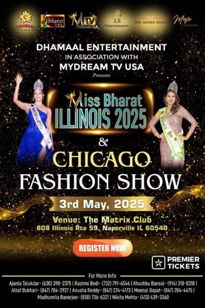 Miss/Mrs./Mr. Bharat Illinois 2025 Chicago Fashion Show