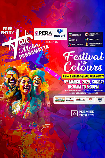 Holi Mela Parramatta 2025