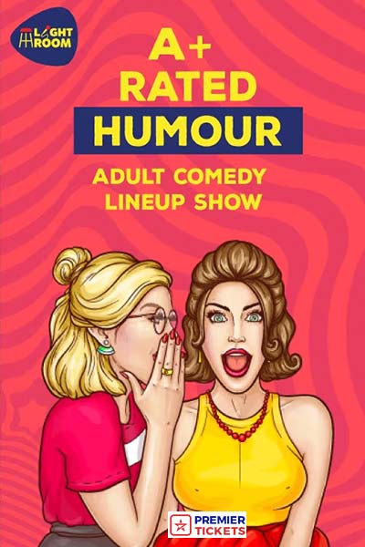 A+ Rated Humour – Adult Comedy Night – 30 March 2025