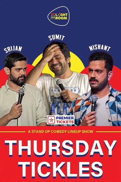 THURSDAY TICKLES – A STANDUP COMEDY SHOW 30th Jan