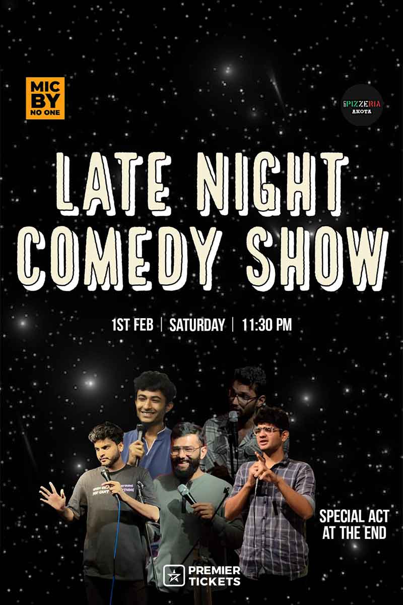 Late Night Comedy Show Live in Vadodara