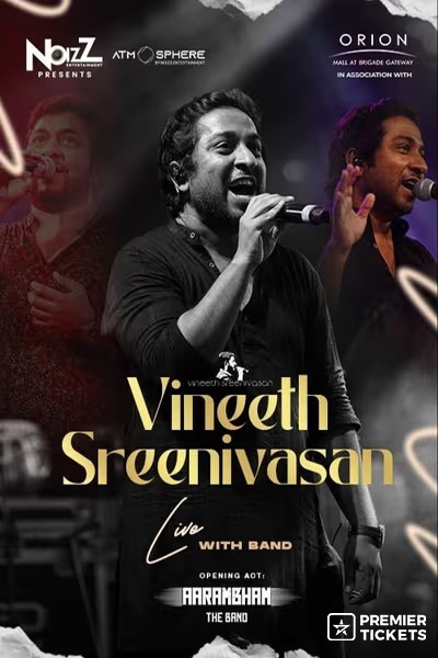 Vineeth Sreenivasan Live in Concert - Bengaluru 2025 Vineeth Sreenivasan Live in Concert - Bengaluru 2025