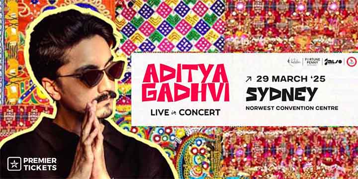 Aditya Gadhvi Live in Folk Concert – Sydney 2025