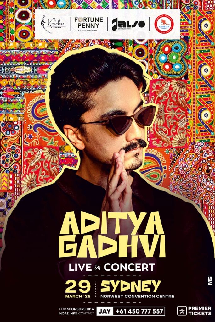 Aditya Gadhvi Live in Folk Concert - Sydney 2025