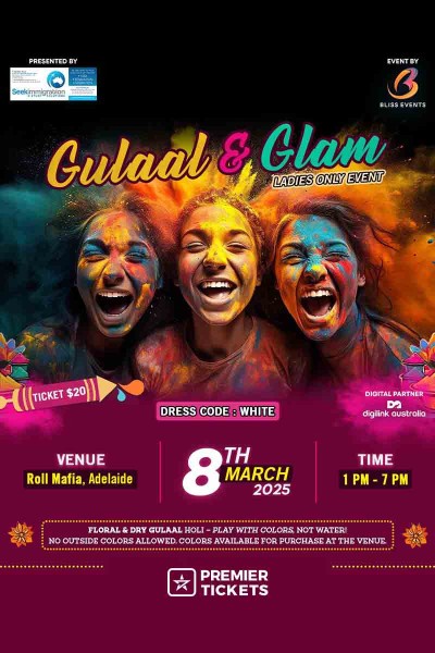 Gulaal & Glam – Holi Celebration (Ladies Event) 2025