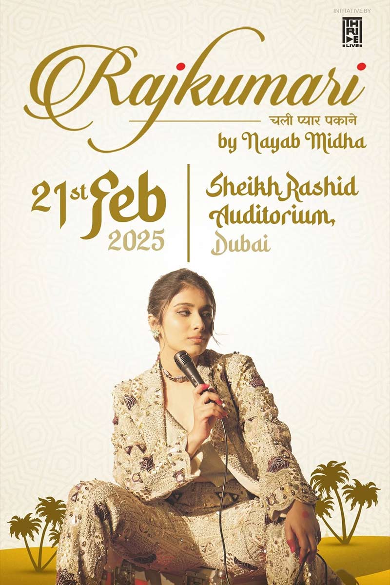 Rajkumari by Nayab Midha - A Poetry & Storytelling Show in Dubai 2025