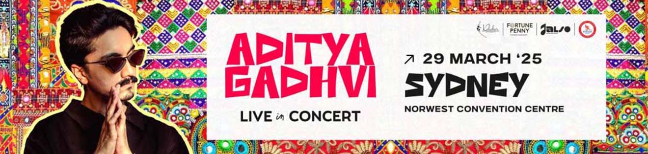 Aditya Gadhvi Live in Folk Concert - Sydney 2025