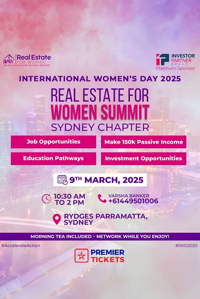 Real Estate for Women – International Women’s Day – Sydney Chapter 2025