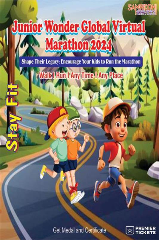 Junior Wonder Virtual Marathon for Kids – 23rd Feb 2025