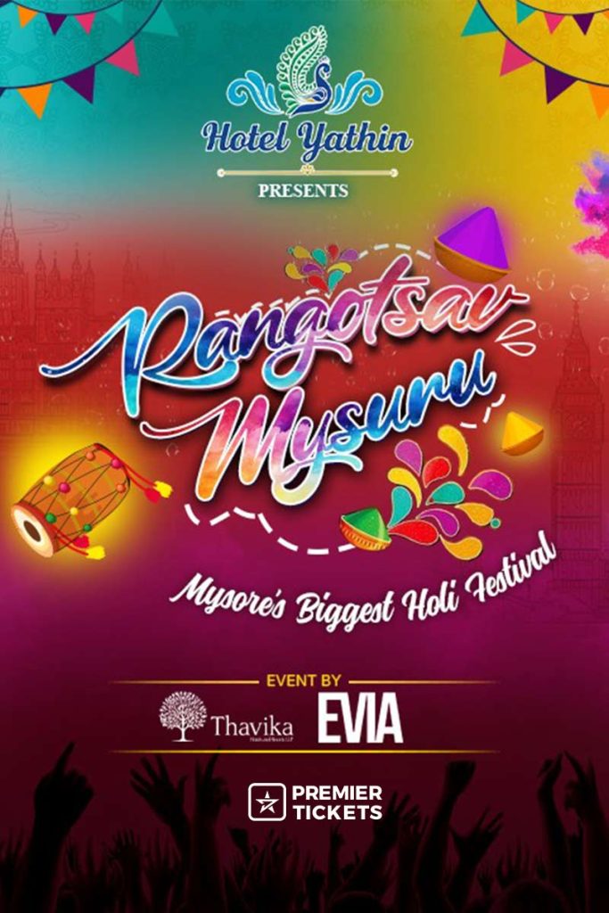Rangotsav Mysuru 2025 – Mysore’s Biggest Holi Festival – 15th March