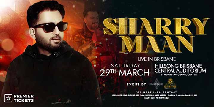 Sharry Mann YAAR ANMULLE Live In Brisbane 2025 – Event Postponed